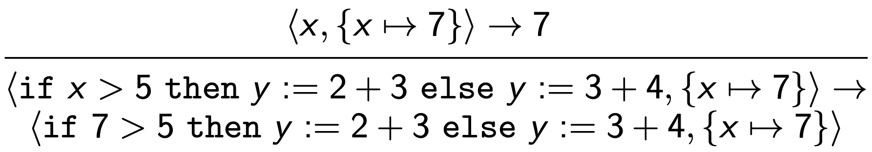 Evaluation example