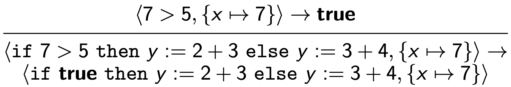 Evaluation example