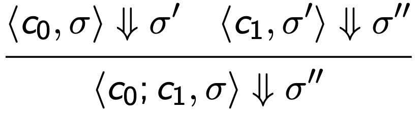 Sequencing rules
