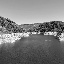 A down-sampled image of the Hoover dam. The image size is 64 rows and 64 columns.